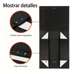 MUNDO MAGIA - Caja De Regalo Premium Imantada Tapa Dura Gift Box Tamaño Xl