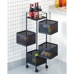 GENERICO - ORGANIZADOR DE FRUTEROS 4 NIVELES CUADRADO