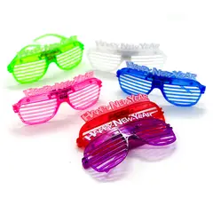 GENERICO - LENTE KANYE FELIZ ANO NUEVO LED X12 UNI