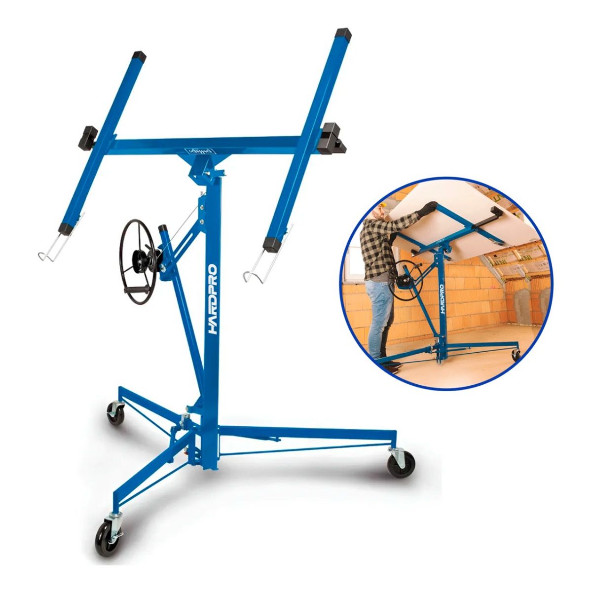 HOMEBRANDT - Elevador De Placas Paneles De Yeso Carton 33mtrs Andamio