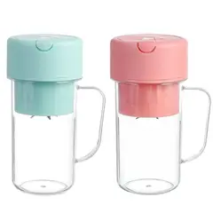 GENERICO - Batidora Licuadora Juguera Portátil USB Recargable Color Rosado