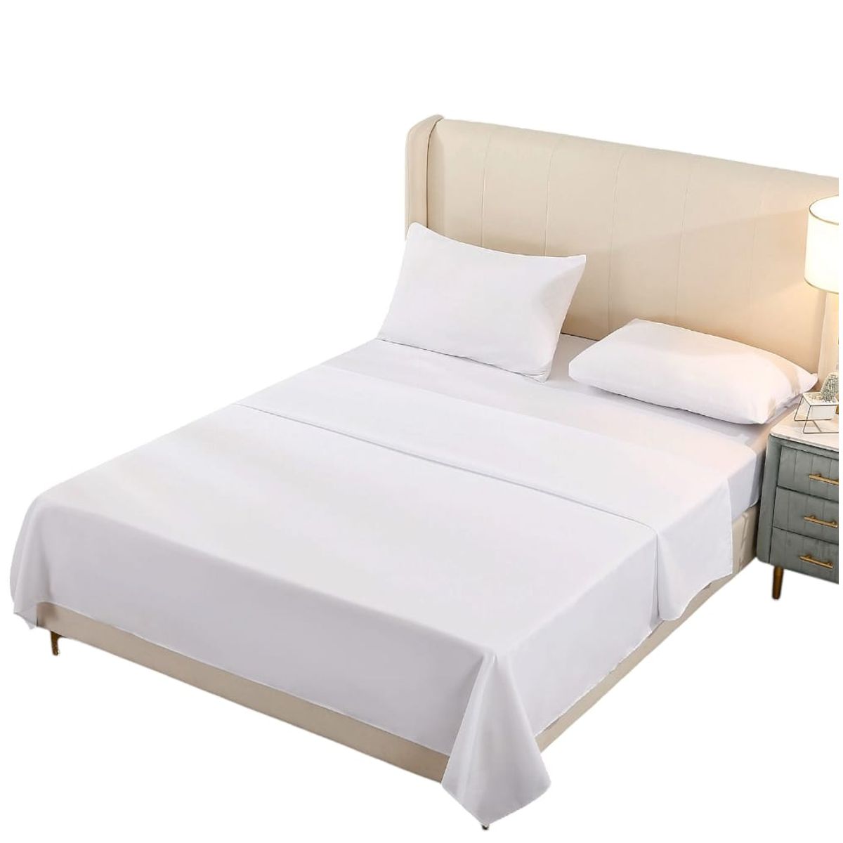 GENERICO - Juego de Sabanas Plaza y Media, 144 Hilos