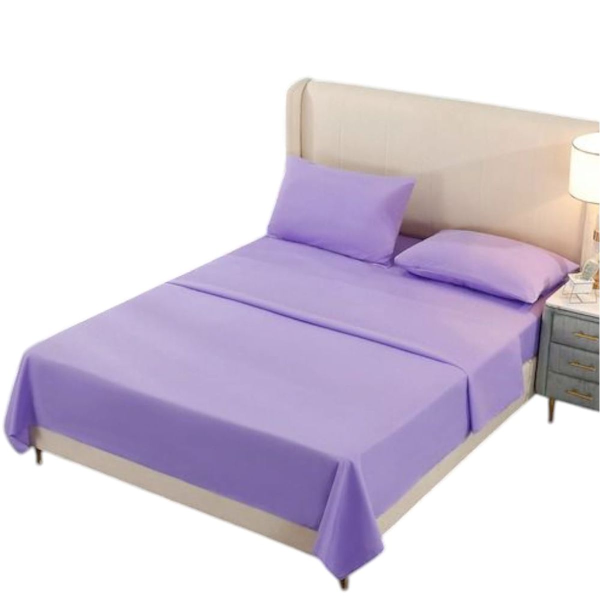 GENERICO - Juego de Sabanas Plaza y Media, 144 Hilos