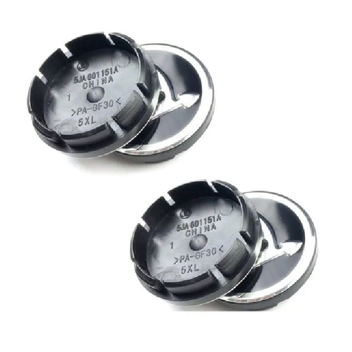 GENERICO - 4 Tapa Centro Llanta Compatible con Skoda 56mm 5ja601151a
