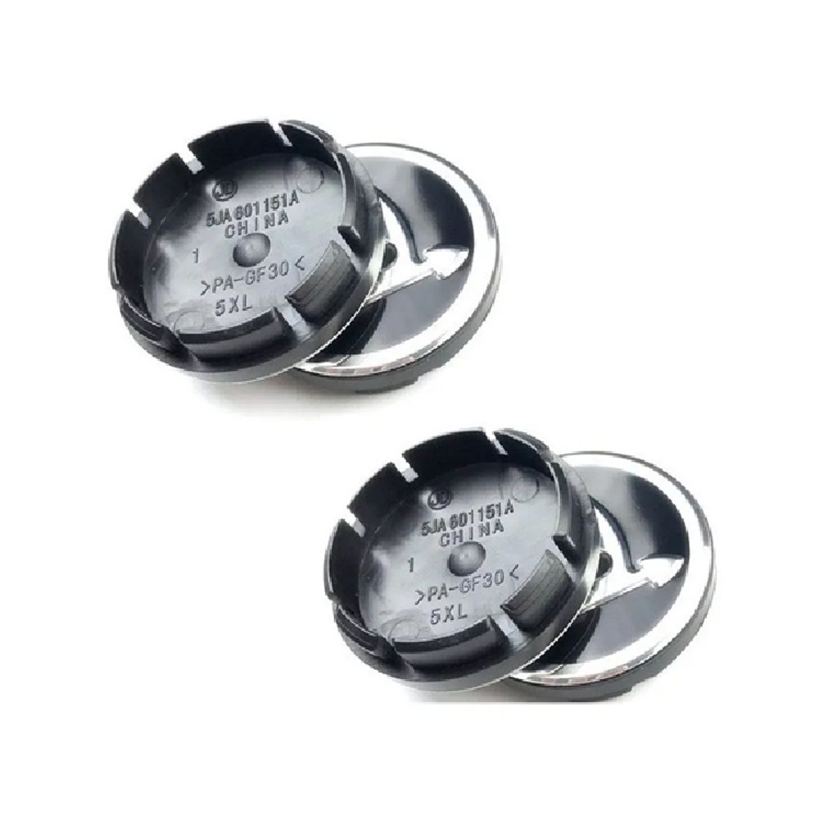GENERICO - 4 Tapa Centro Llanta Compatible con Skoda 56mm 5ja601151a