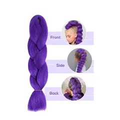 GENERICO - Extensiones Para Trenza Accesorio Disfraz Rumi Kpop Hunter