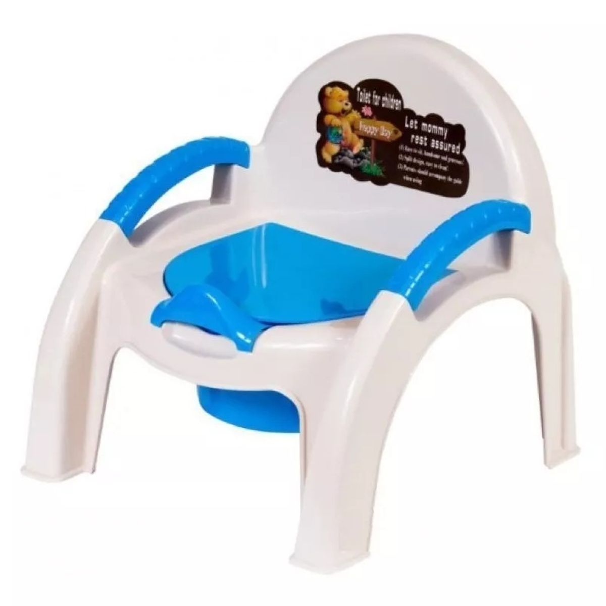 GENERICO - Pelela Silla Bacinica Portatil Infantil Con Espaldar