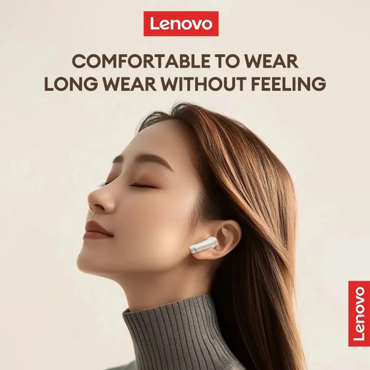 LENOVO - Audífono In-Ear Bluetooth LP27