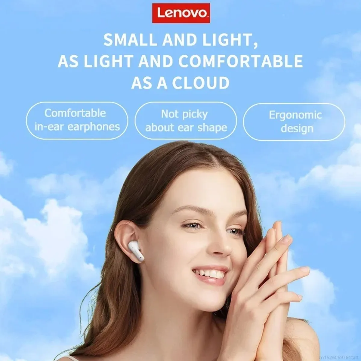 LENOVO - Audífono In-Ear Bluetooth EA210