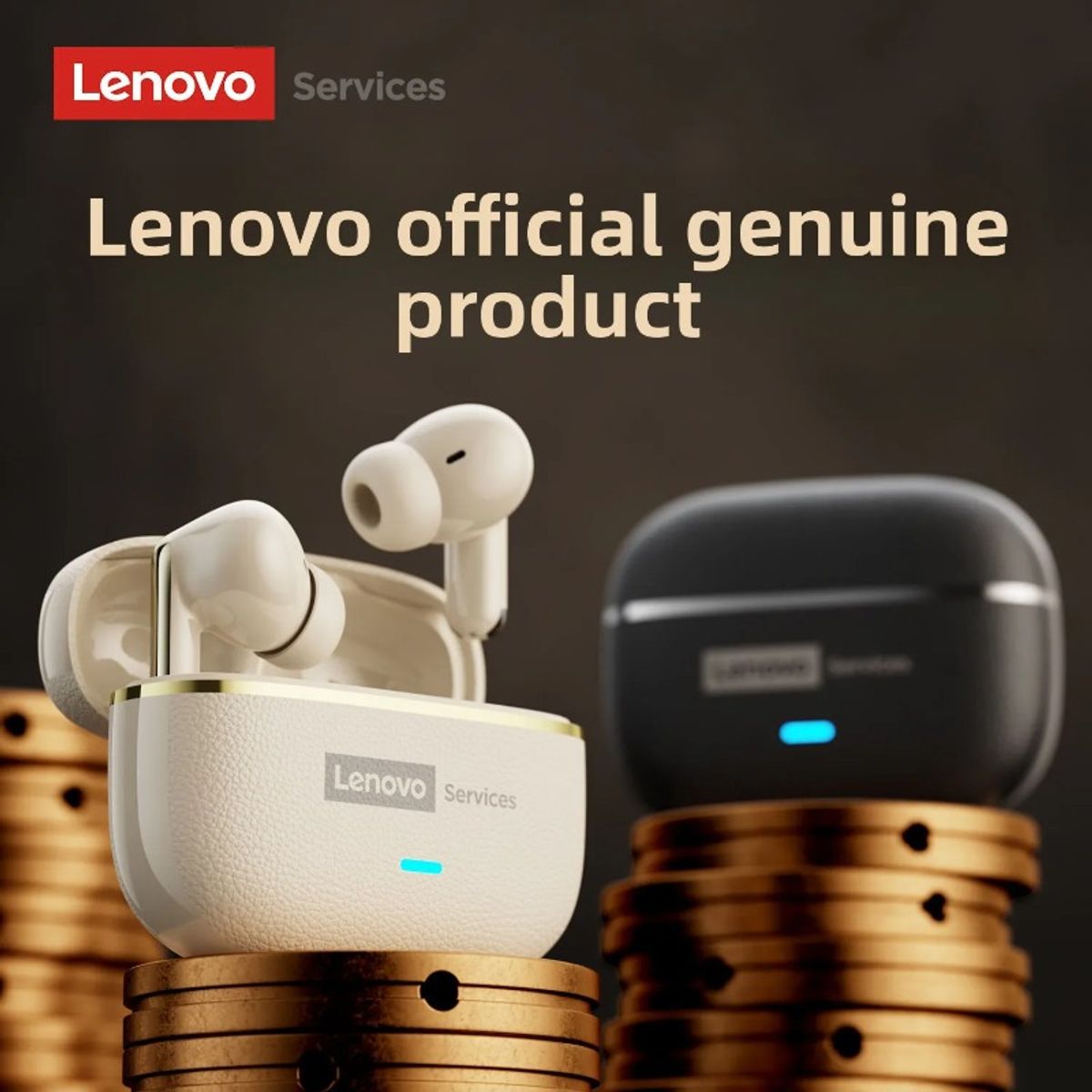 LENOVO - Audífono In-Ear Bluetooth LE208