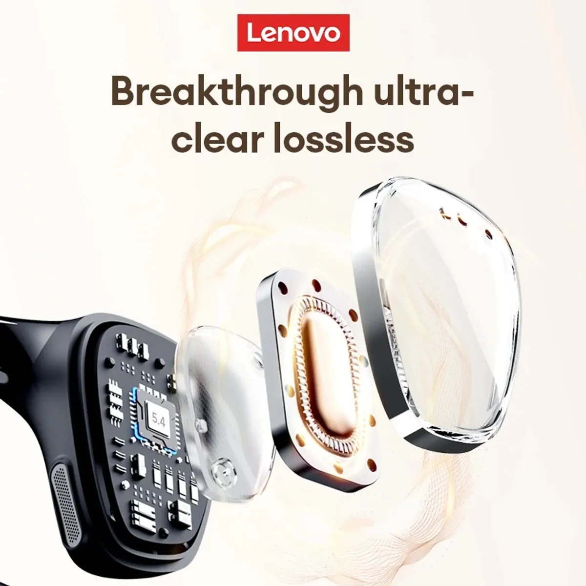 LENOVO - Audífono In-Ear Bluetooth LP78