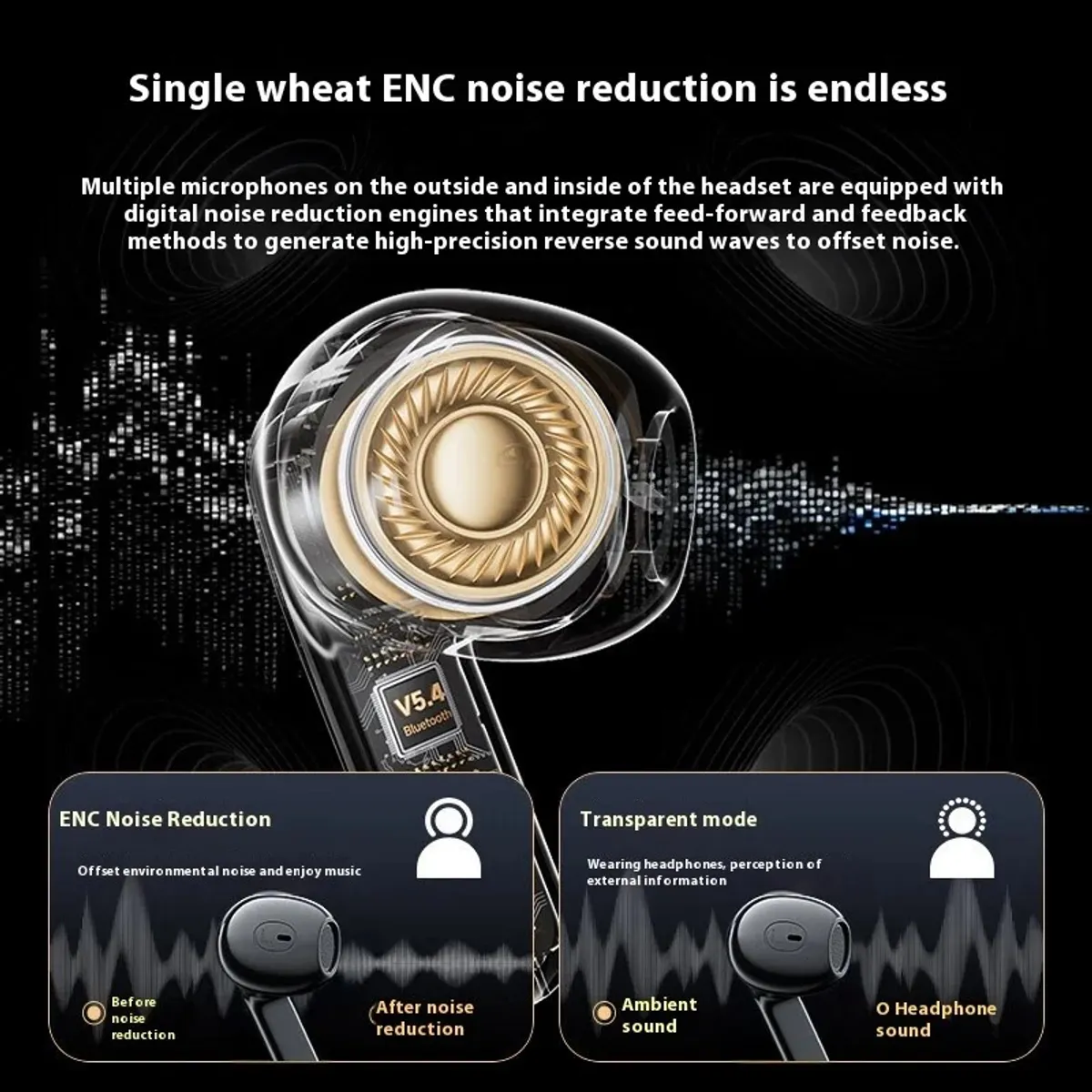 LENOVO - Audífono In-Ear Bluetooth LP70 PRO