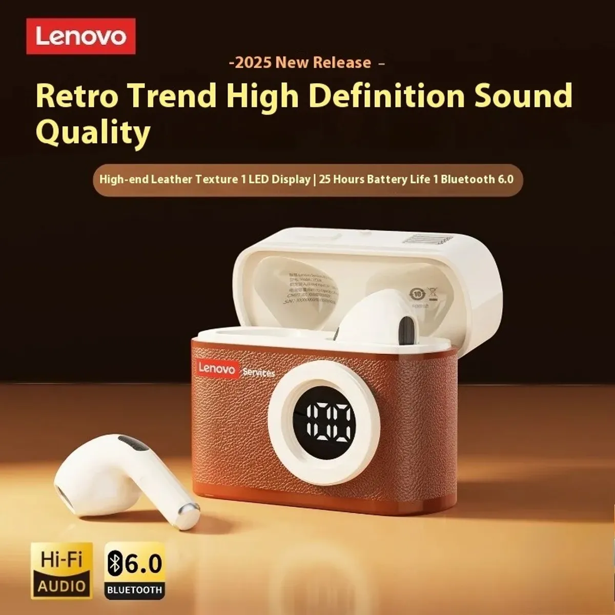 LENOVO - Audífono In-Ear Bluetooth LE218 TWS