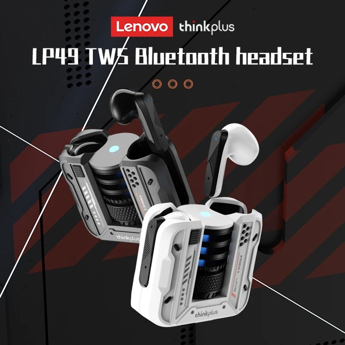 LENOVO - Audífono In-Ear Bluetooth LP49