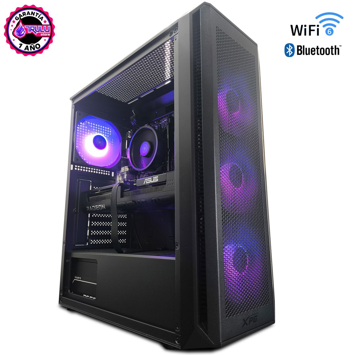 AMD CORP - PC GAMER AMD RYZEN 5 9600 - 16GB RAM - RTX 5060 - 1TB SSD - WIFI BLUETOOTH