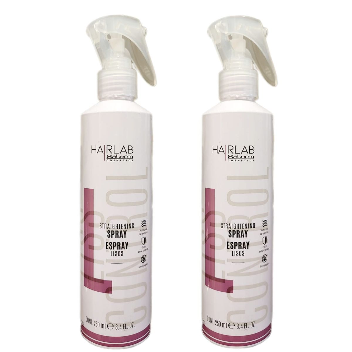 SALERM - Salerm Hair Lab Spray Prolonga Lisos Termo Protector X 2