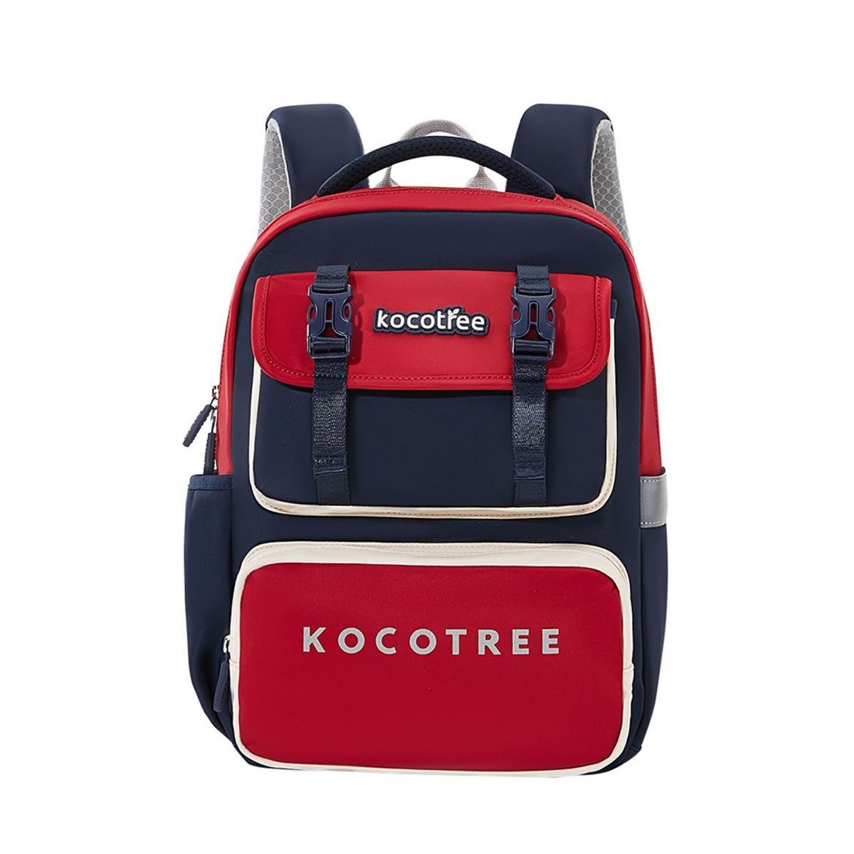 GENERICO - Mochila de niño doble hebilla y colores combinados Kocotree