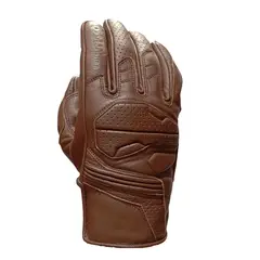 WINDESIGN - Guante moto cuero protección EN 13594