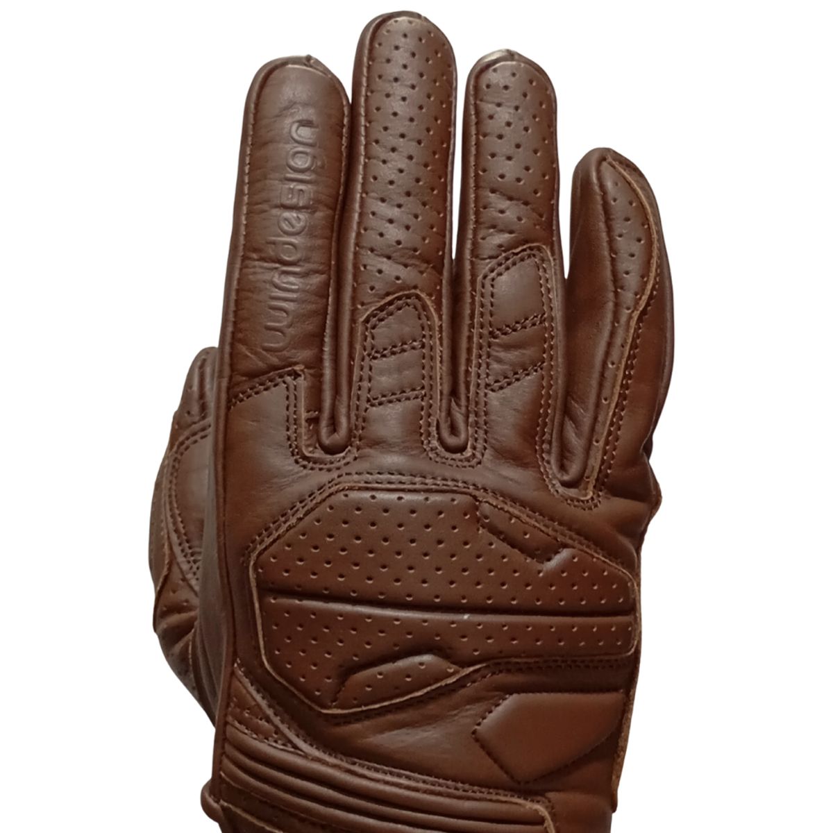 WINDESIGN - Guante moto cuero Windesign protección EN 13594