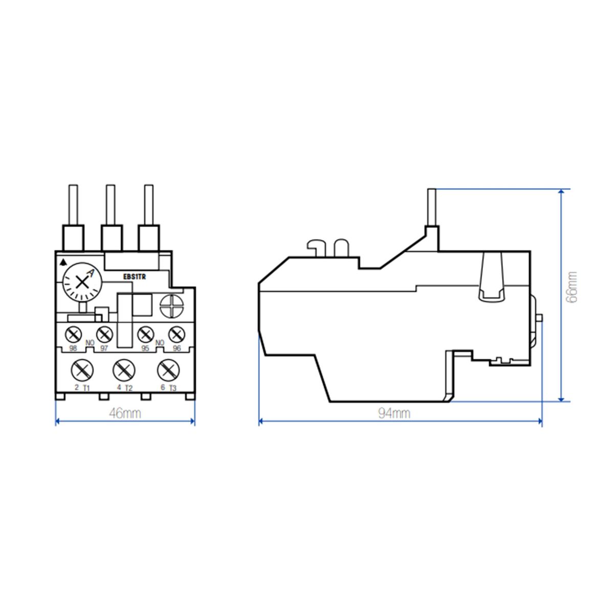 LEXO - Relé Térmico Regulable 9 - 13a Para Contactor - Lexo.