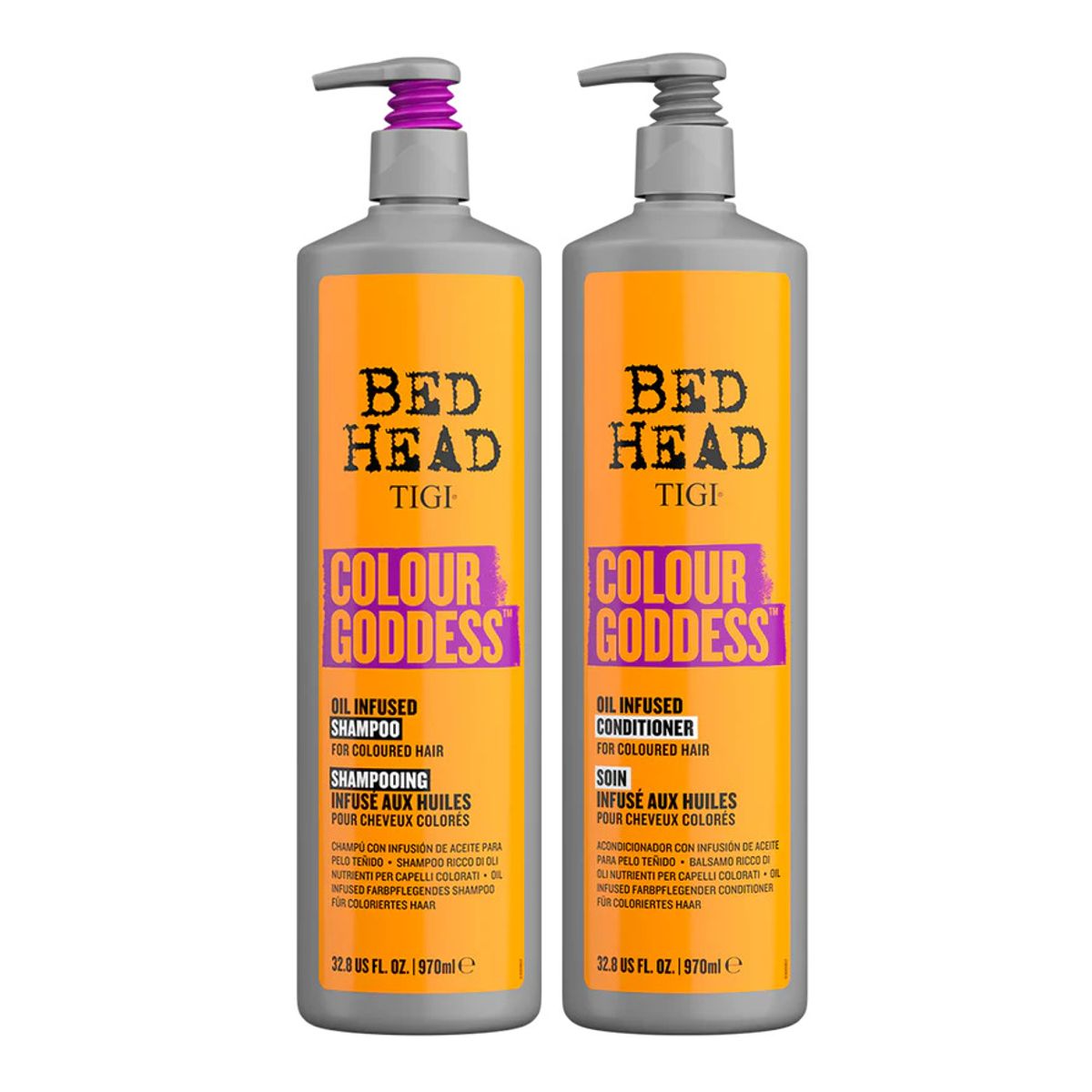 TIGI - Shampoo y Acondicionador Colour Goddess Tigi Bed Head 970 ml
