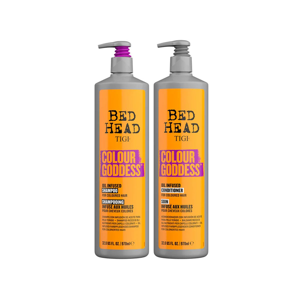 TIGI - Shampoo y Acondicionador Colour Goddess Tigi Bed Head 970 ml