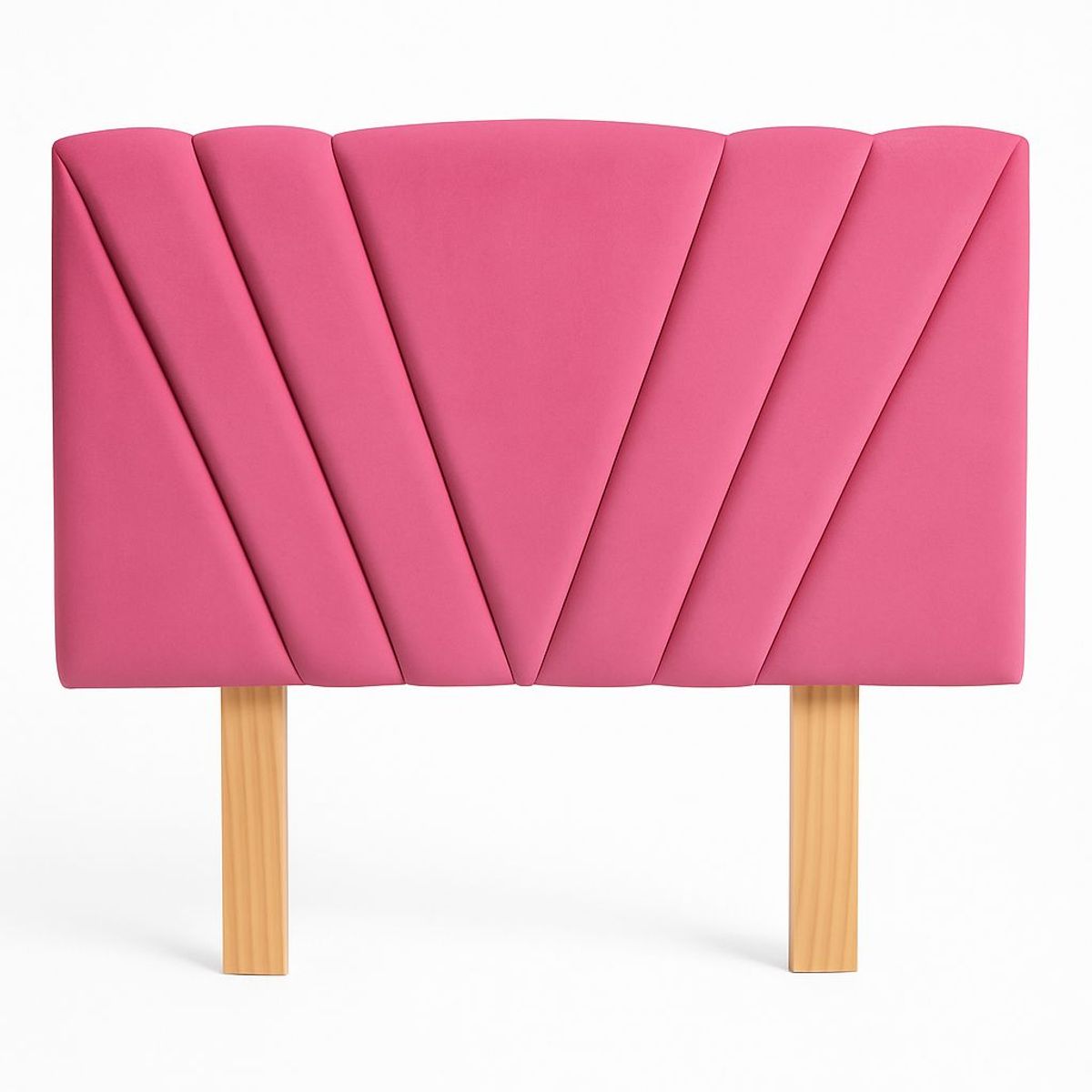 GENERICO - Respaldo 2 Plazas Tubular en V Rosado