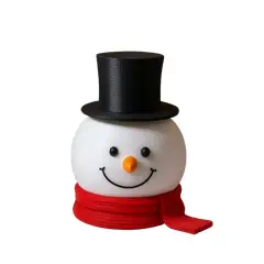 GENERICO - Bowl De Cocina Navidad - Muñeco De Nieve Con Sombrero