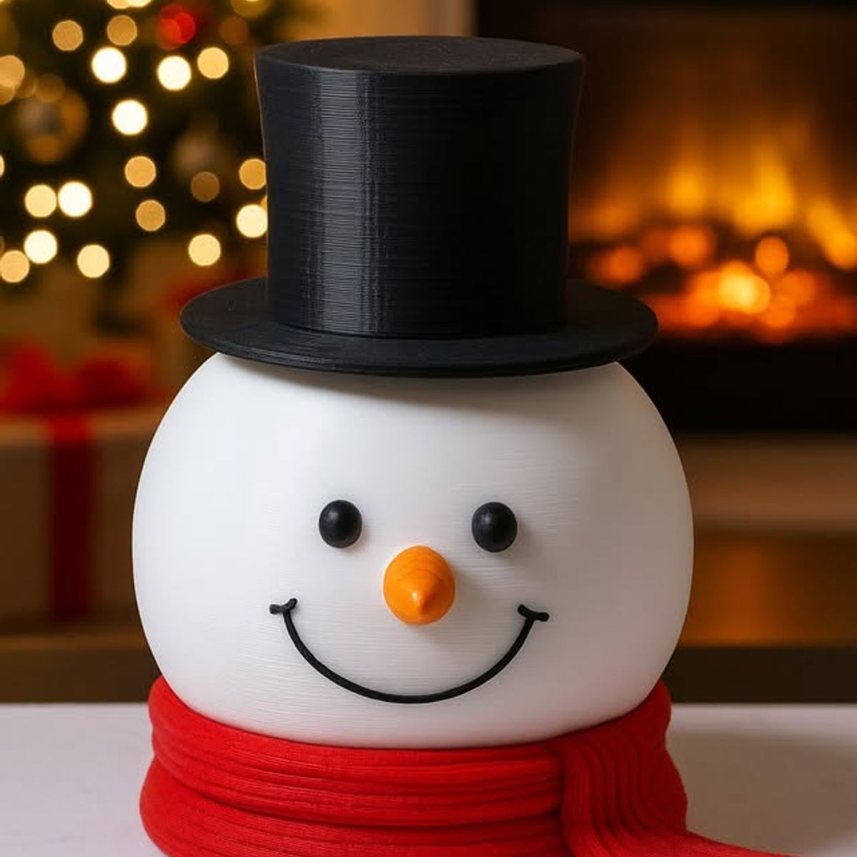 GENERICO - Bowl De Cocina Navidad - Muñeco De Nieve Con Sombrero