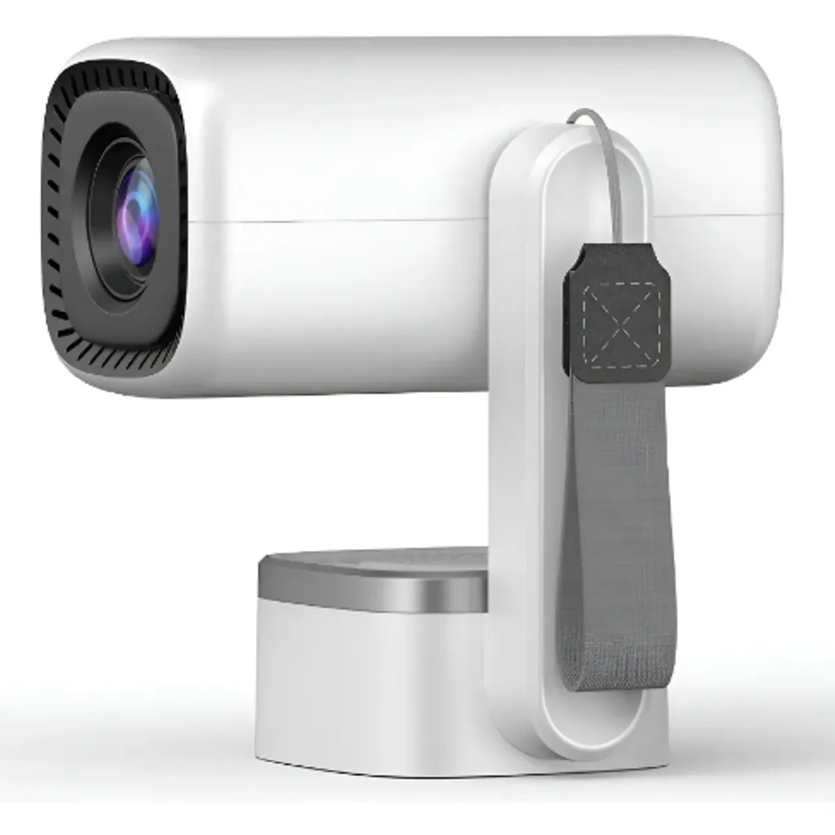 GENERICO - Proyector Inteligente Portátil 4k Con Altavoz color blanco