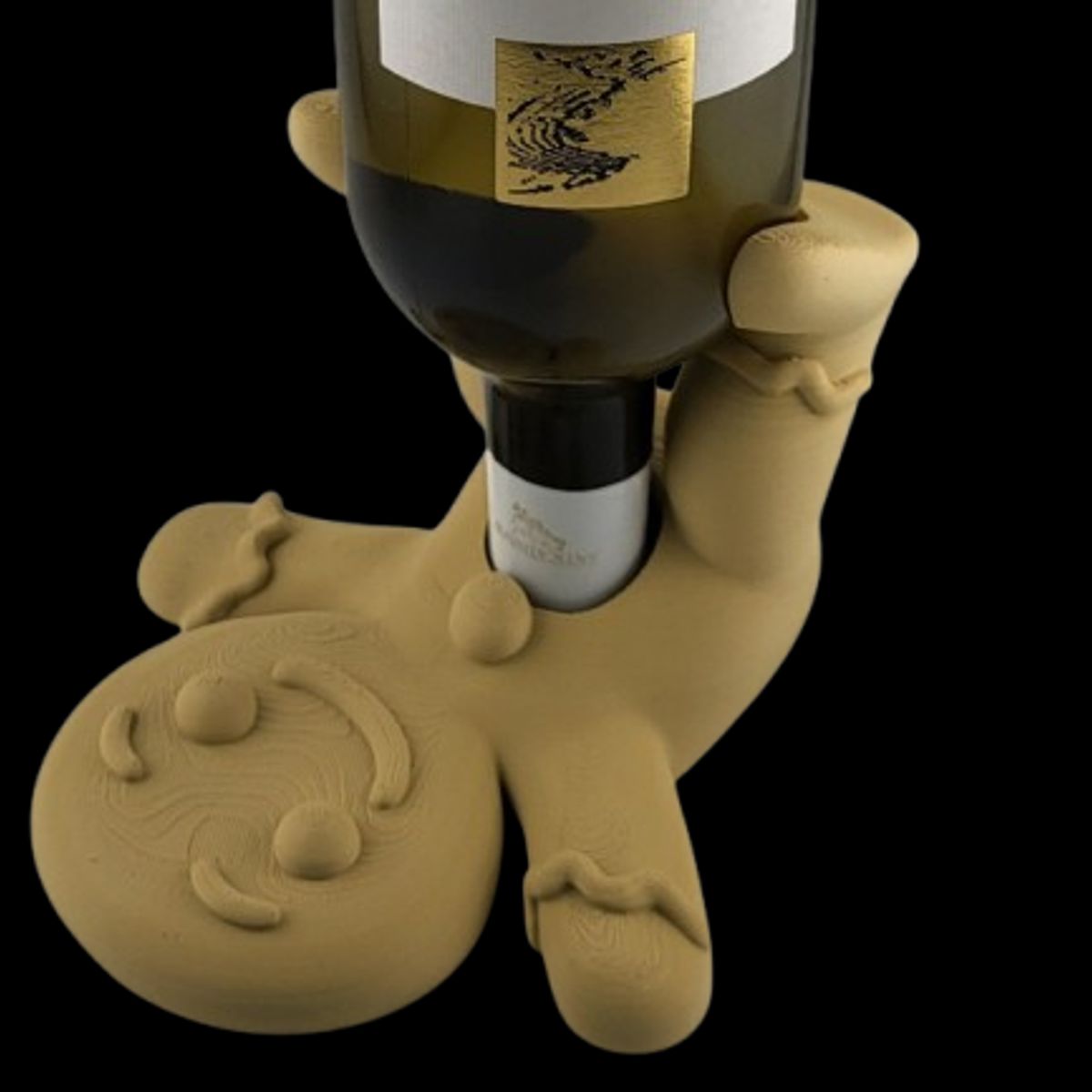 GENERICO - Soporte Vino - Galleta de Jengibre