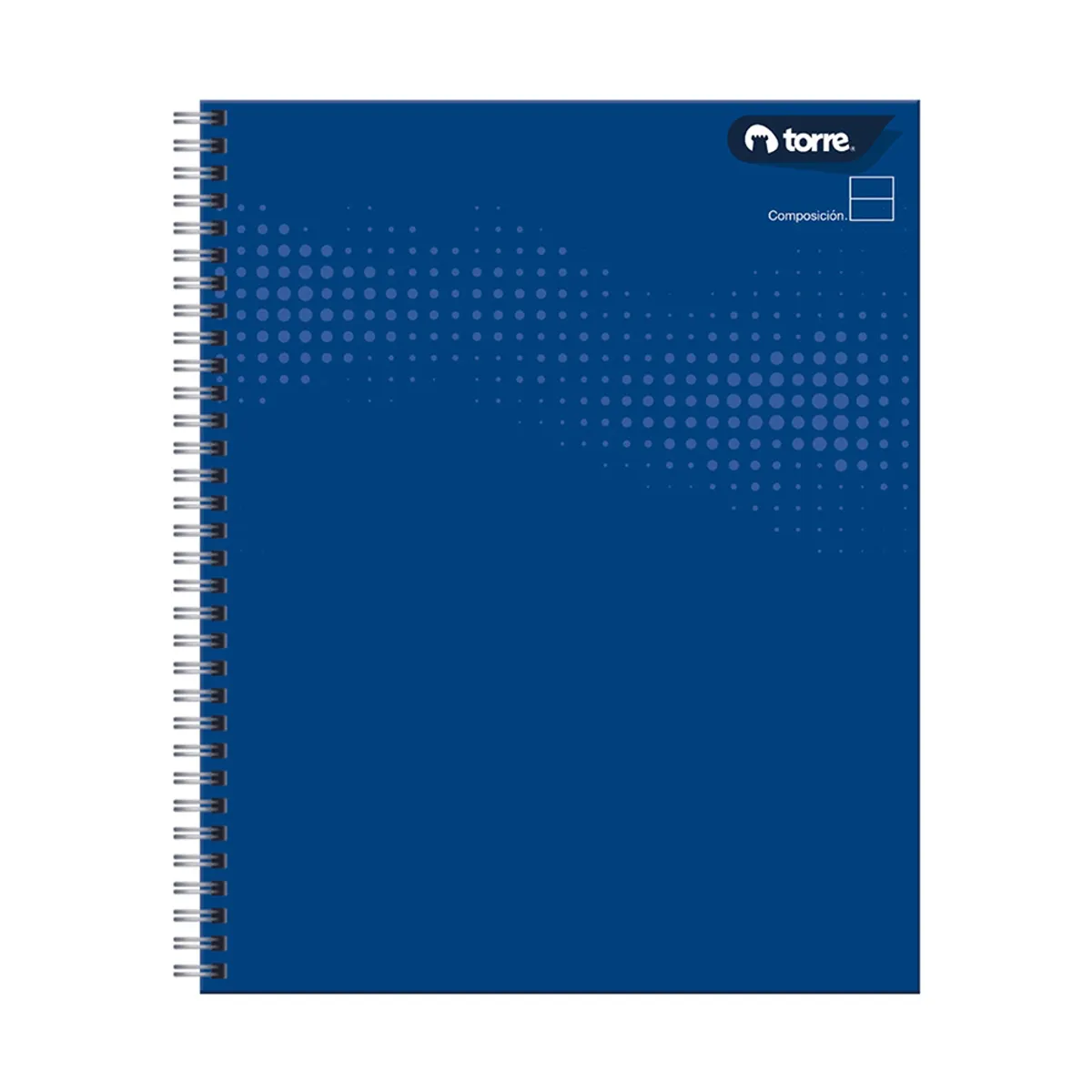 TORRE - Cuaderno Universitario Tapa Dura Liso Composición Torre 100Hj