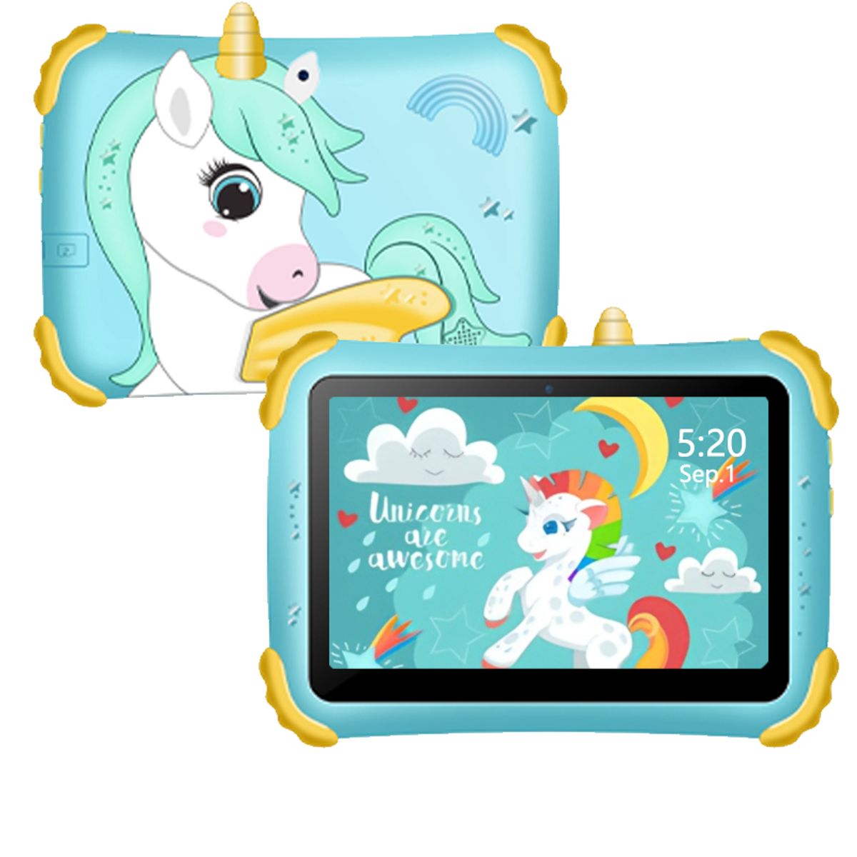 BRO TOUMI - Toumi Tablet Pegasus Para Niños 7 Pulgadas 6g+128g Android 12 8000mAh -Azul