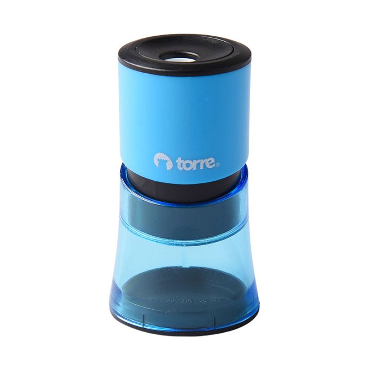 TORRE - Sacapuntas Doble Cilíndrico Con Depósito Torre