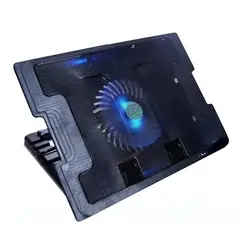 DM - Cooling Pad 638 B + base refrigerante silenciosa para notebook