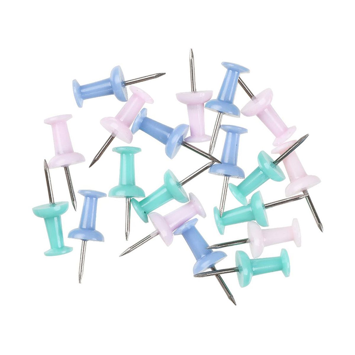 TORRE - Chinches Pushpins Pastel Torre 80 Uds