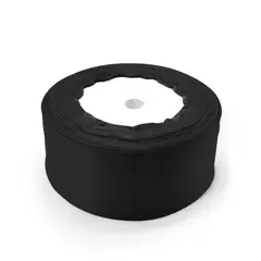 GENERICO - CINTA SATIN 4CMX228M 5PCS NEGRO X 1UNI