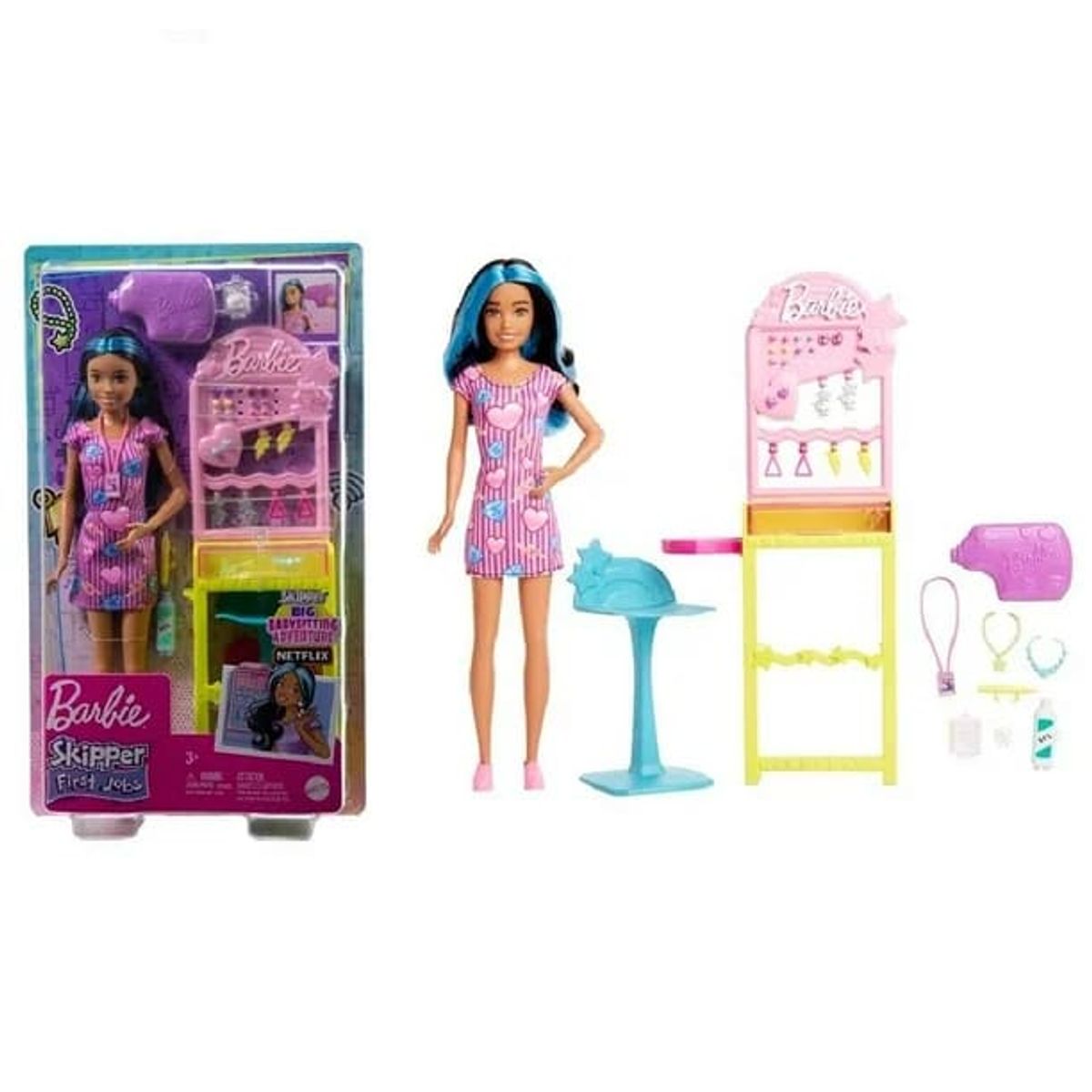 MATTEL - Barbie Juego Skipper Perforadora de Orejas