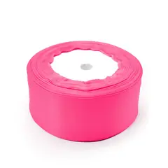 GENERICO - CINTA SATIN 4CMX228M 5PCS ROSADO CHICLE X1 UNI