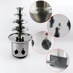 MOVI - Cascada de Chocolate de 4 Niveles – Ideal para Toda Ocasión Especial