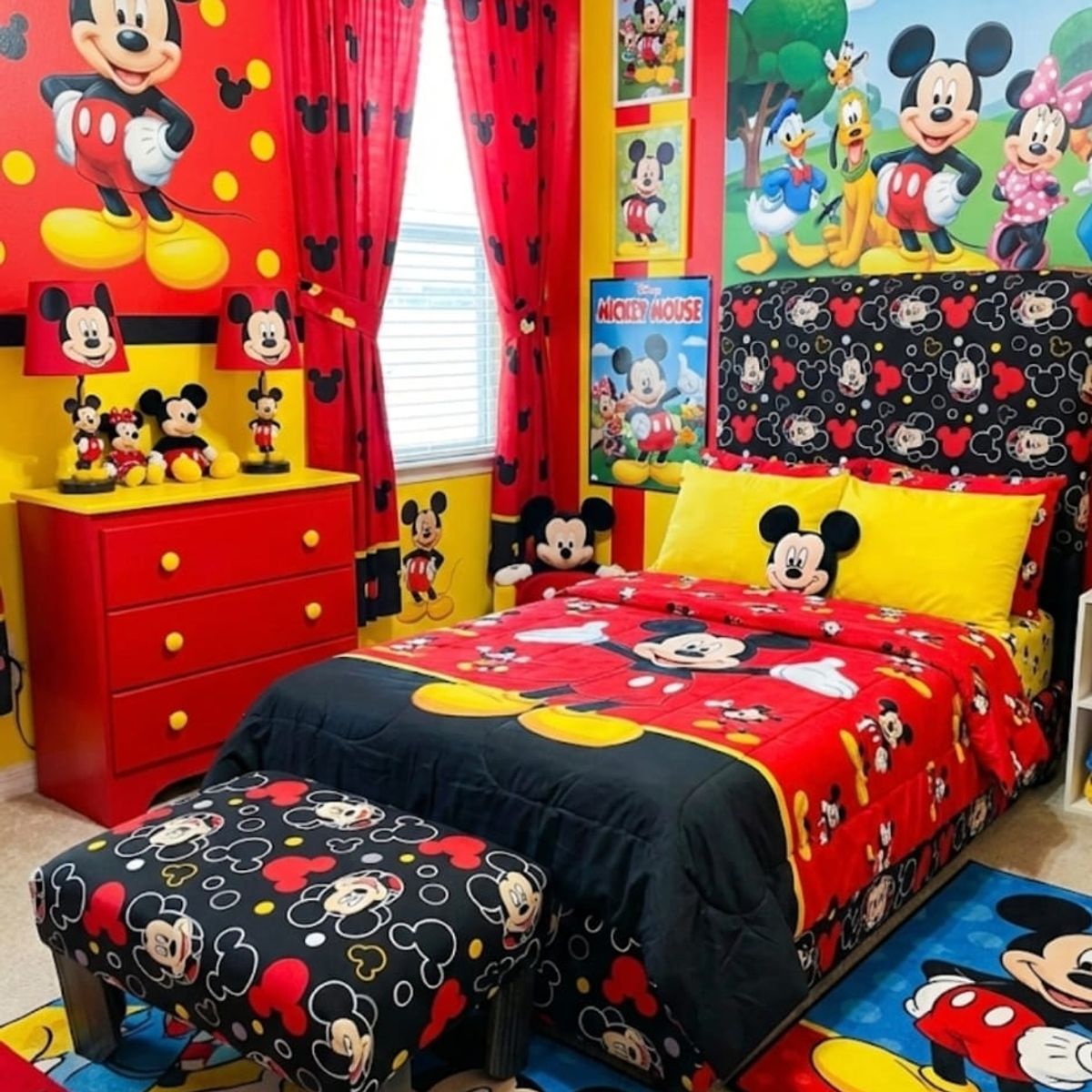 GENERICO - cama de plaza y media de Miki mouse