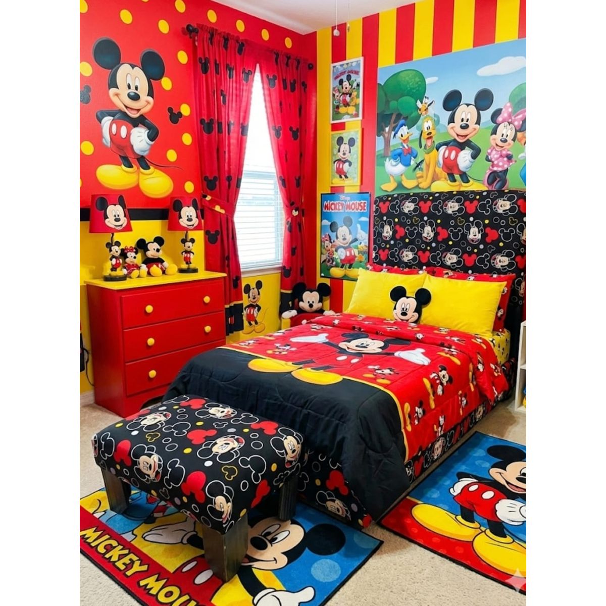 GENERICO - cama de plaza y media de Miki mouse