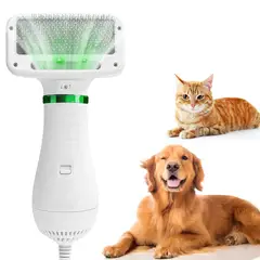 MOVI - Cepillo Secador 3 en 1 para Mascotas (Quita, Peina y Seca el pelo de tu mascota)