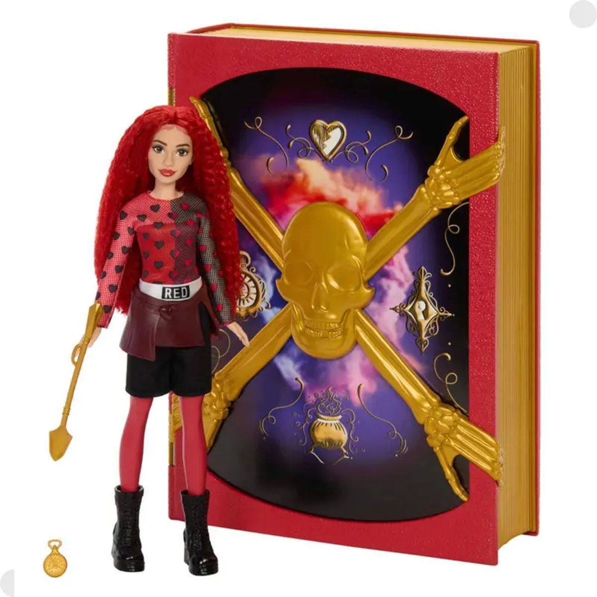 MATTEL - Disney Descendientes Muñeca Libro Mágico De Red