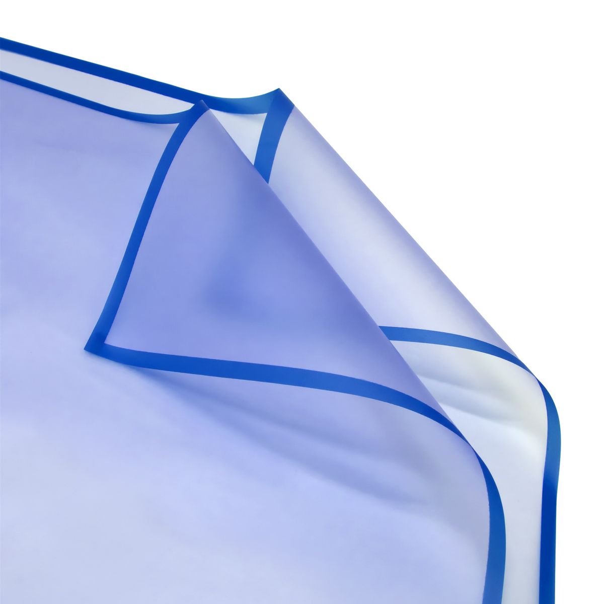 GENERICO - PAPEL COREANO 57X57 53C MEDIO TRANSPARENTE AZUL X20UNI