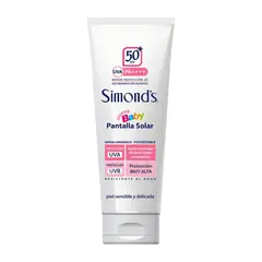 SIMONDS - Bloqueador Protector Solar F50 Baby 200ml