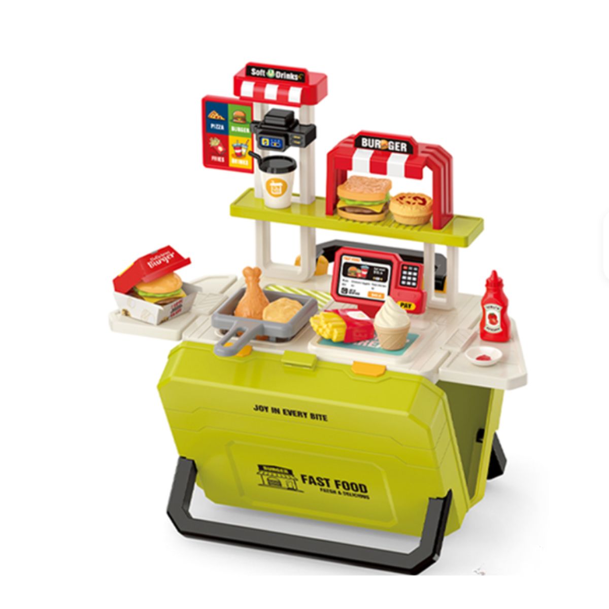 GENERICO - Set Maleta Juguete De Cocina Comida Para Bebés Niños