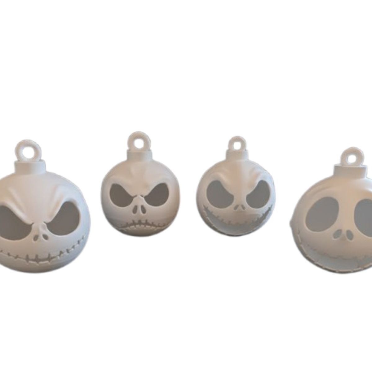 GENERICO - Adorno Navidad - Pack 4 Jack Skellington