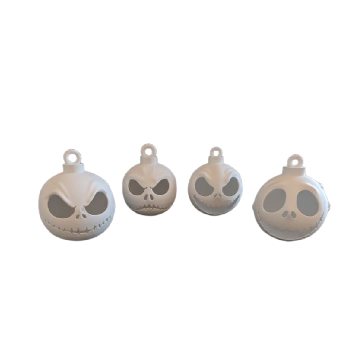 GENERICO - Adorno Navidad - Pack 4 Jack Skellington