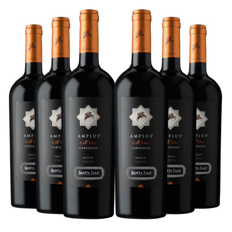 SANTA EMA - 6 vinos Santa Ema Amplus Carignan